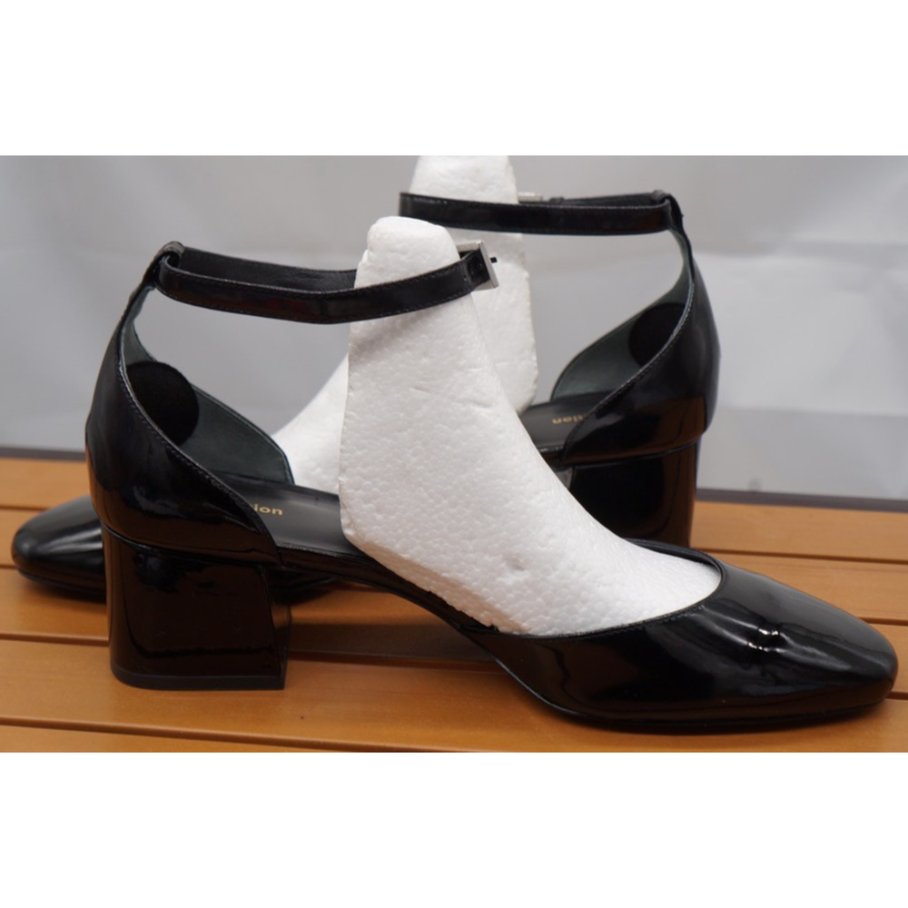 Reformation Mallori Closed Toe Patent Leather Heel Size 10 - Picture 8 of 13